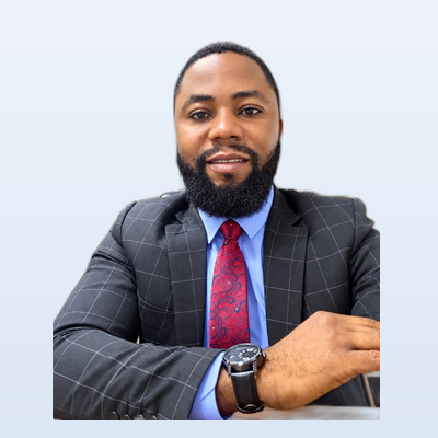 Portrait of Mr. Faithful Samuel, Founder and CEO.